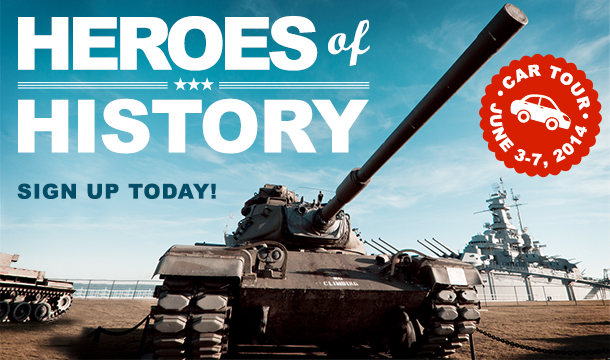 Attend the Heroes of History Tour!