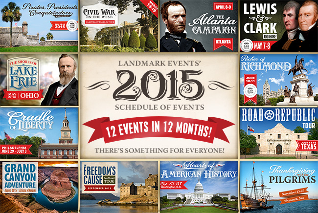 Landmark Events | 2015 Schedule of Events