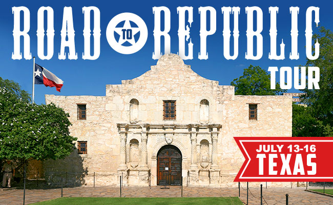 Texas Road to Republic Tour Now Open! 