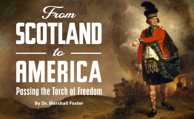 From Scotland to America: Passing the Torch of Freedom