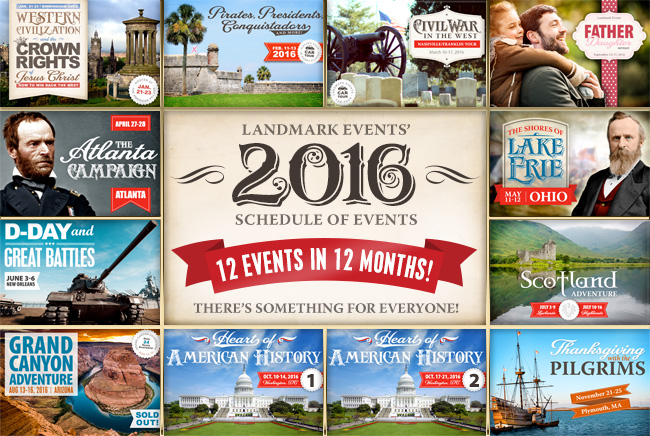 Landmark Events | 2016 Schedule of Events