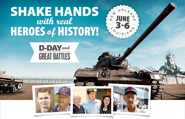 Shake Hands with Real Heroes of History!