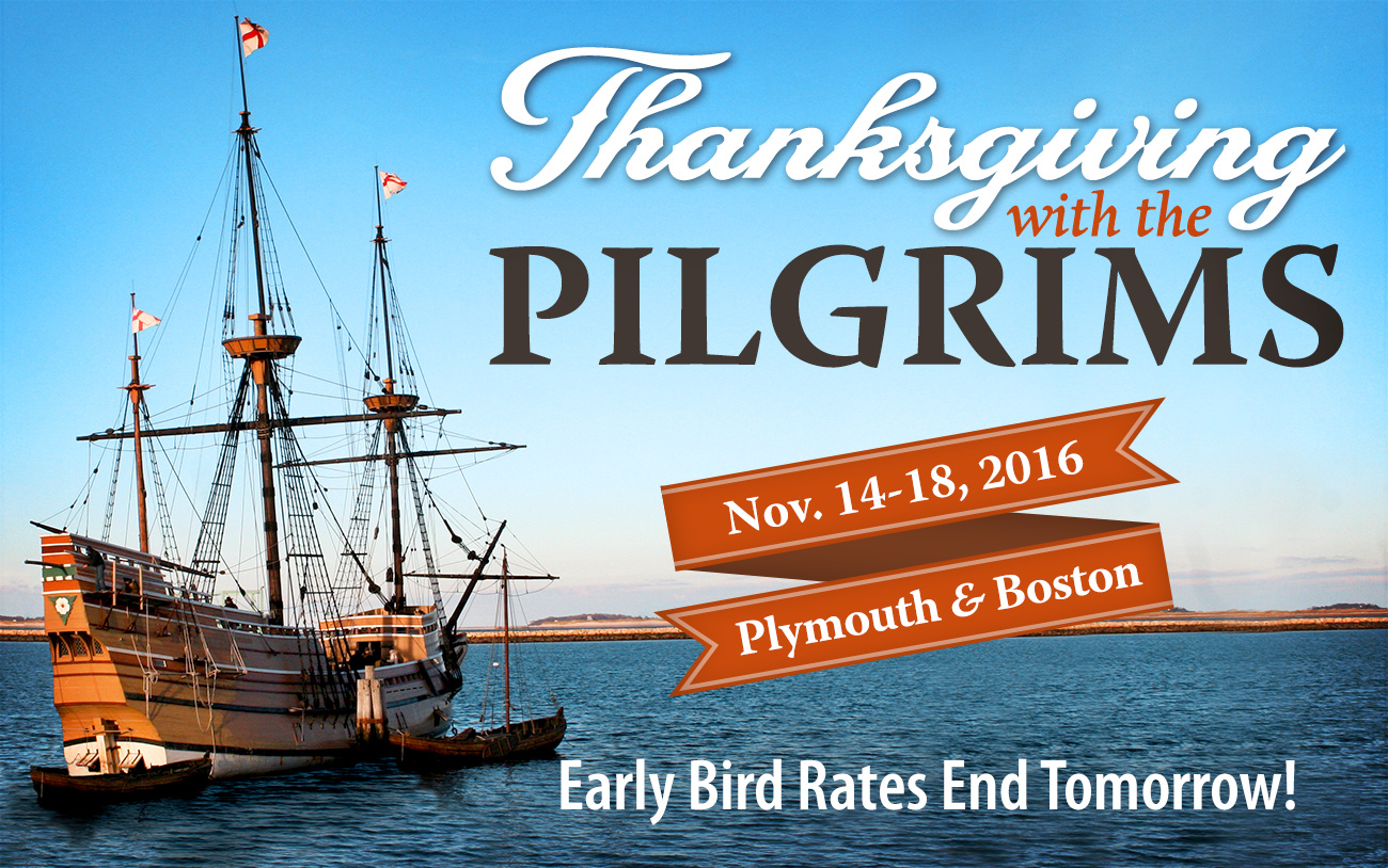 Last Chance to Save on Boston / Plymouth!