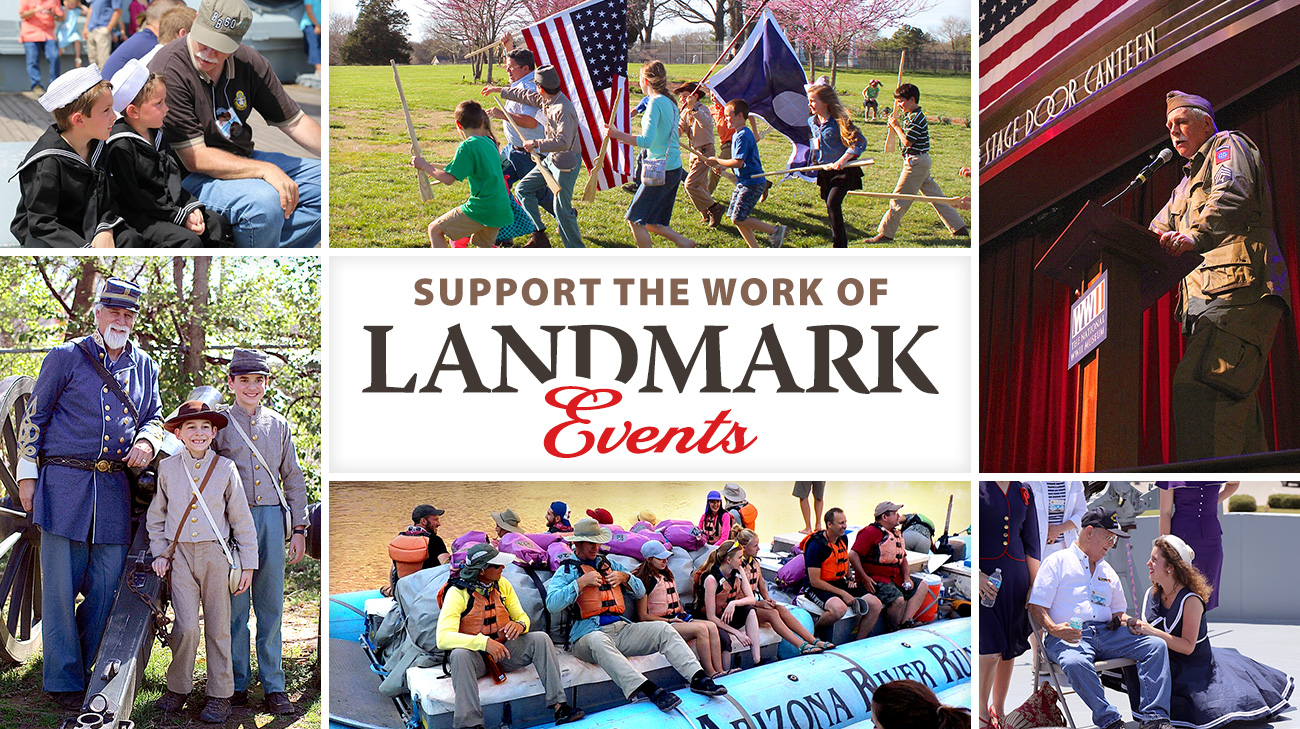 Please Support the Work of Landmark Events