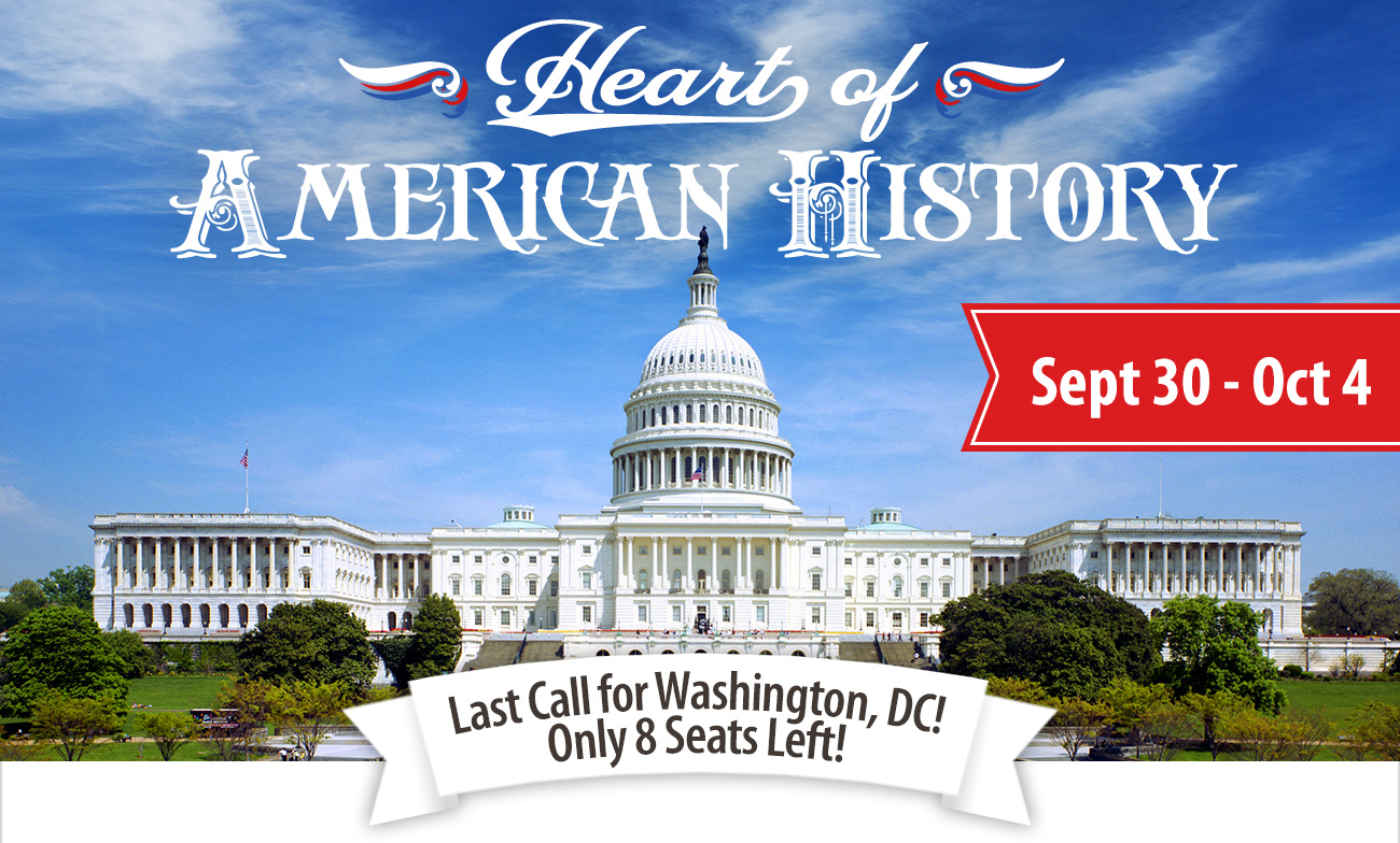 Last Call for Washington, DC!