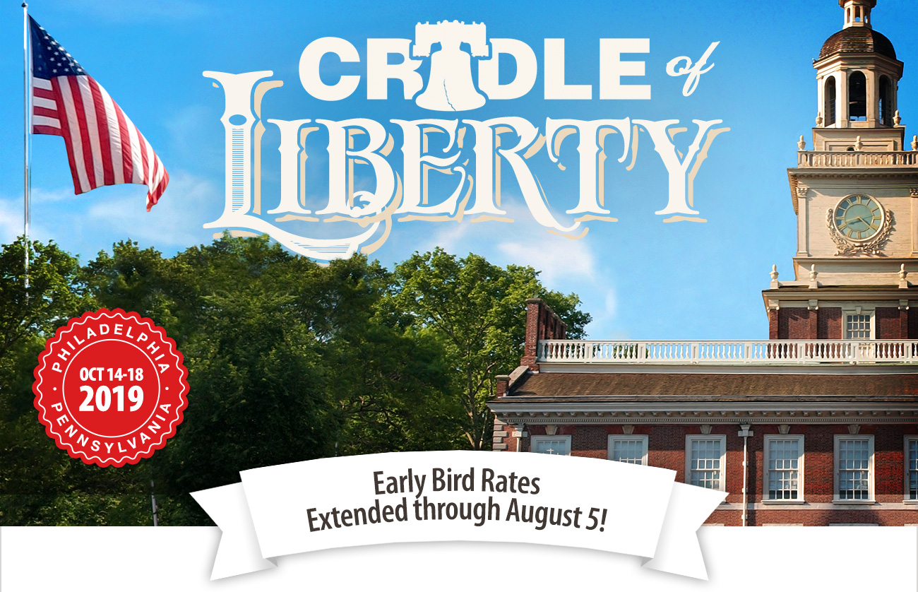 Philadelphia Early Bird Rates Extended for 3 Weeks!