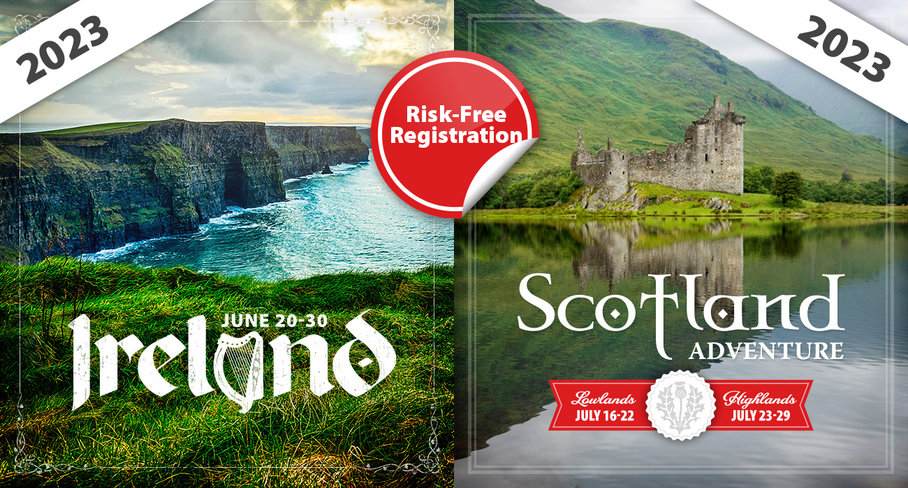 Risk-Free Registration for Scotland and Ireland!