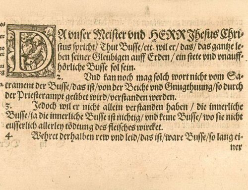 Luther’s 95 Theses