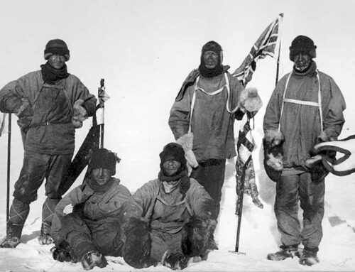 Robert F. Scott’s Expedition Reaches the South Pole, 1912