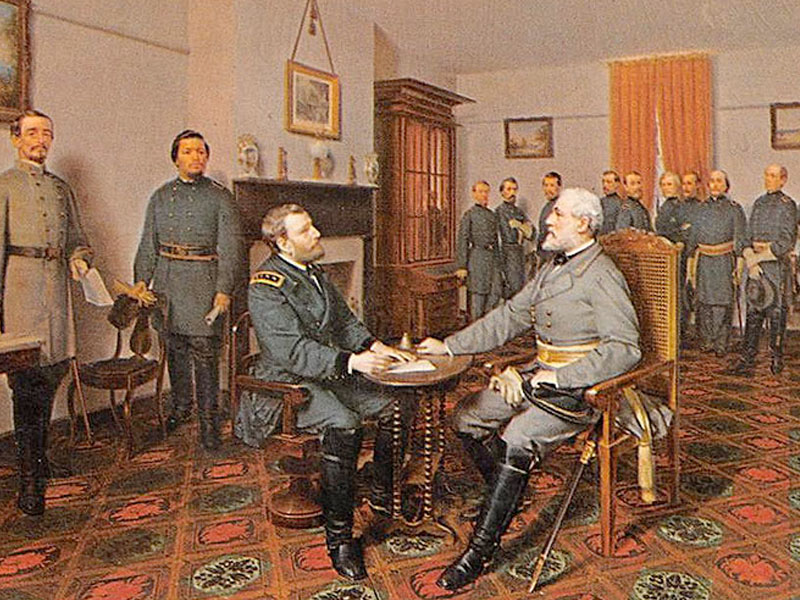 General Robert E. Lee's Surrender at Appomattox, 1865 – Landmark Events