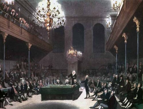 William Wilberforce Makes His First Speech Against the Slave Trade, 1789