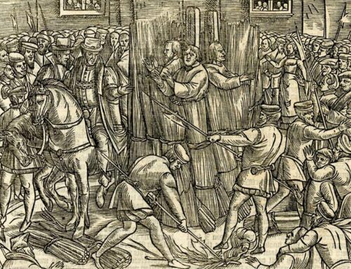 Robert Barnes Burned at the Stake, 1540